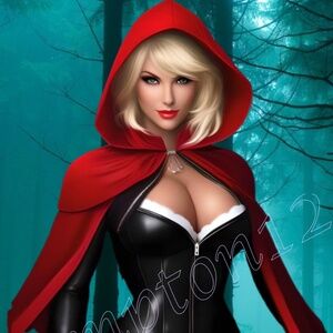 “Little”Red Riding Hood 13” x 19” Fine Art Print - only 6 signed prints made